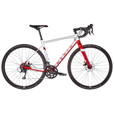 Bicicleta de Gravel MARIN BIKES GESTALT 1 Shimano Sora 34/50 Gris/Rojo 2020 0